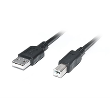 Кабель REAL-EL Pro USB - USB Type-B V 2.0 (M/M), 2 м, чорний (EL123500026)
