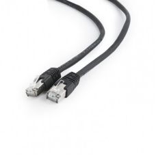 Патч-корд Cablexpert (PP6-0.5M / BK) FTP, литий, 50u “штекер із засувкою, 0.5 м, чорний