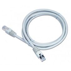 Патч-корд Cablexpert (PP6-0.25M) FTP, літий, 50u “штекер із засувкою, 0.25 м, сірий