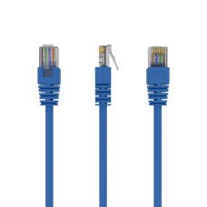 Патч-корд UTP Cablexpert (PP12-1.5M/B) літий, 50u “штекер із засувкою, 1.5 м, синій