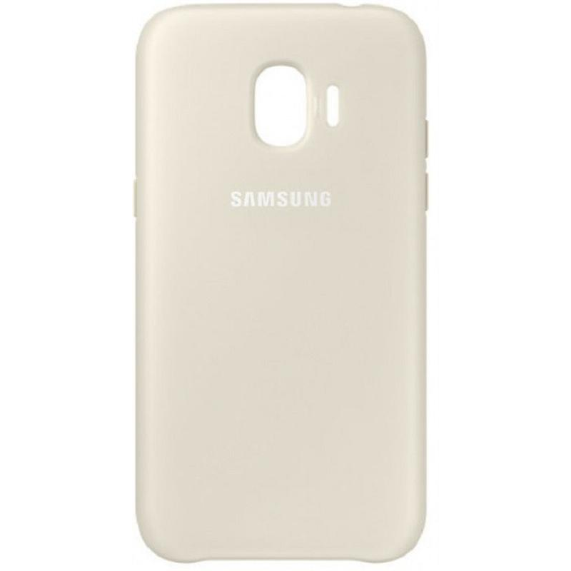 Чохол-накладка Samsung Dual Layer Cover для Samsung Galaxy J2 (2018) SM-J250 Gold (EF-PJ250CFEGRU)