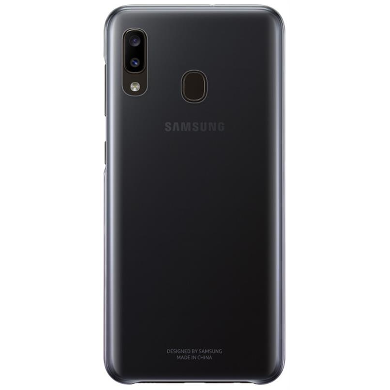 Чохол-накладка Samsung Gradation Cover для Samsung Galaxy A20 SM-A205 / A30 SM-A305 Black (EF-AA205CBEGRU / EF-AA305CBEGRU)