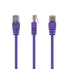 Патч-корд UTP Cablexpert (PP12-0.25M/V) літий, 50u “штекер із засувкою, 0.25 м, фіолетовий
