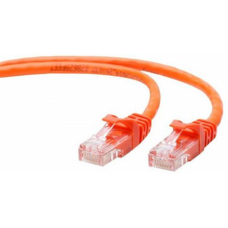 Патч-корд UTP Cablexpert (PP12-0.25M/O) літий, 50u “штекер із засувкою, 0.25 м, помаранчевий