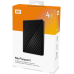 Зовнішній жорсткий диск 2.5“ USB 4.0TB WD My Passport Black (WDBPKJ0040BBK-WESN)