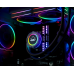 Система водяного охолодження ID-Cooling Space LCD SL240 White