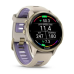 Смарт-годинник Garmin Forerunner 970 French Gray Soft Gold Titanium with French Gray/Translucent Indigo Silicone with Soft Gold Buckle (010-02969-62)