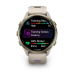Смарт-годинник Garmin Forerunner 970 French Gray Soft Gold Titanium with French Gray/Translucent Indigo Silicone with Soft Gold Buckle (010-02969-62)