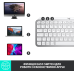 Клавіатура бездротова Logitech MX Keys Mini For Mac Minimalist Wireless Illuminated Pale Grey (920-010526)