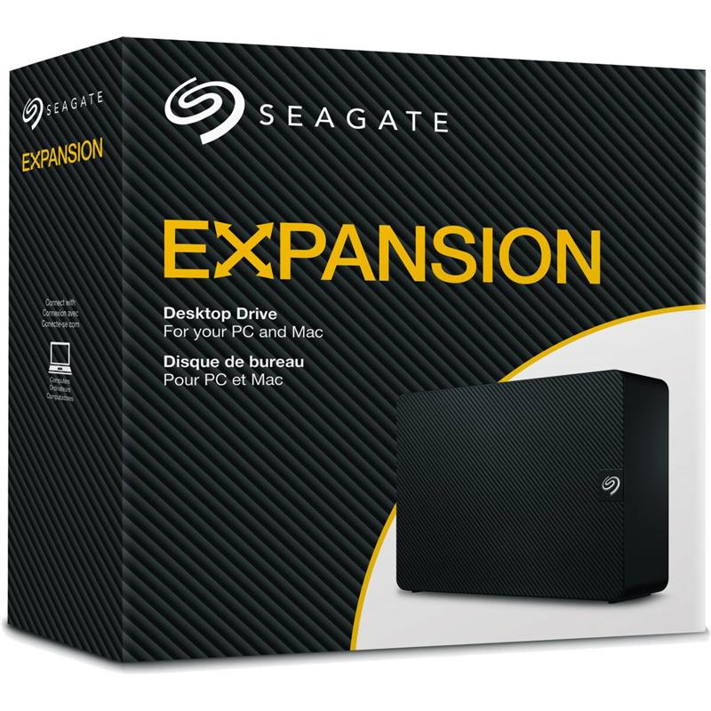 Зовнішній жорсткий диск 3.5“ USB 8.0TB Seagate Expansion Desktop Black (STKP8000400)