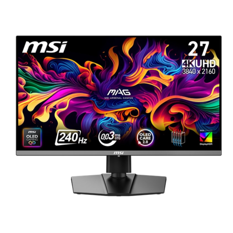 Монітор MSI 27“ MAG 272UP QD-OLED X24 Black 240Hz