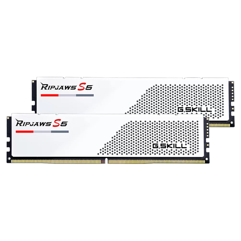 Модуль пам`ятi DDR5 2x32GB/5600 G.Skill Ripjaws S5 White (F5-5600J3636D32GX2-RS5W)