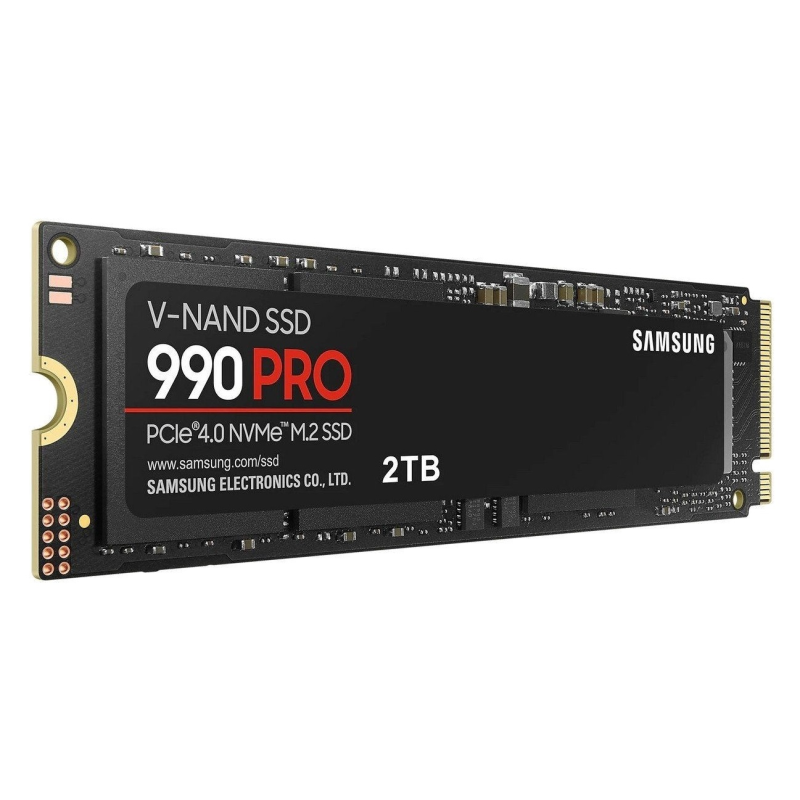 Накопичувач SSD 2ТB Samsung 990 PRO M.2 2280 PCIe 4.0 x4 NVMe V-NAND TLC (MZ-V9P2T0BW)