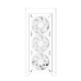 Корпус Asus A21 Plus White Tempered Glass без БЖ (90DC00H3-B19010)