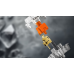 Клавіатура бездротова Hator Rockfall 3 Mecha TKL Wireless Orange Black (HTK850UA)
