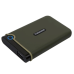 Накопичувач зовнiшнiй HDD 2.5“ USB 1.0TB Transcend StoreJet 25M3 Military Green Slim (TS1TSJ25M3G)