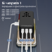 Зарядний пристрій Promate TripMate-GaN160 160W Black