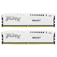 Модуль пам`ятi DDR5 2х16GB/6400 Kingston Fury Beast White (KF564C32BWEK2-32)