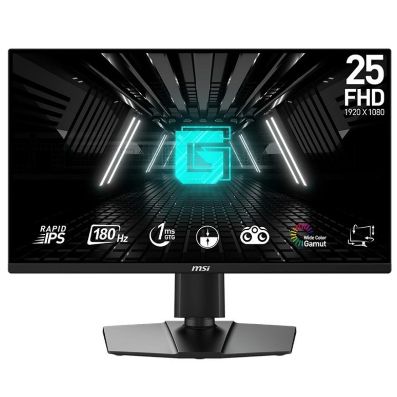 Монітор MSI 24.5“ G255PF E2 IPS Black 180Hz