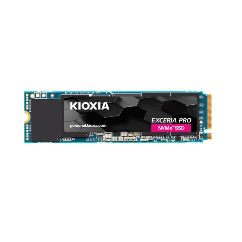 Накопичувач SSD 1TB Kioxia Exceria Plus M.2 2280 PCIe 5.0 x4 TLC (LVD10Z001TG8)