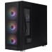 Корпус 1stPlayer FD5-M-BK-4F1 Black без БЖ