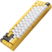 Клавіатура бездротова Motospeed BK67 Longhua Blue Yellow (mtbk67ymb)