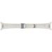 Ремінець Samsung D-Buckle Hybrid Eco-Leather Band для Samsung Galaxy (20mm, S/M) / Watch 4 / Watch 5 / Watch 6 Cream (ET-SHR93SUEGEU)