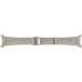 Ремінець Samsung D-Buckle Hybrid Eco-Leather Band для Samsung Galaxy (20mm, S/M) / Watch 4 / Watch 5 / Watch 6 Etoupe (ET-SHR93SAEGEU)