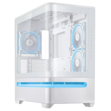 Корпус Asus Prime AP202 ARGB Tempered Glass White без БЖ (90DC00P3-B19000)