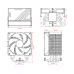Кулер процесорний ID-Cooling Frozn A610 ARGB White