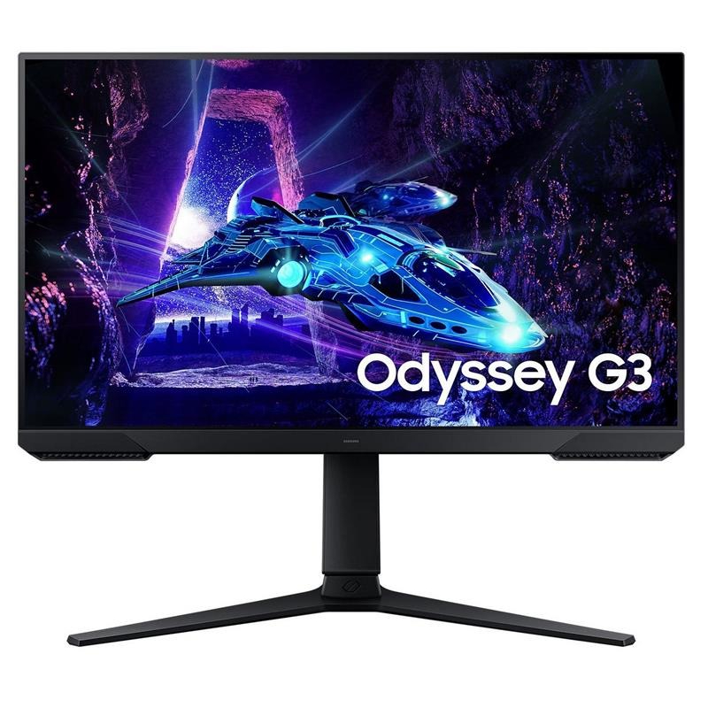 Монiтор Samsung 24“ Odyssey G3 LS24DG300 (LS24DG300EIXCI) VA Black 180Hz