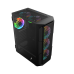 Корпус 1stPlayer XF-BK-4F7 Black без БЖ