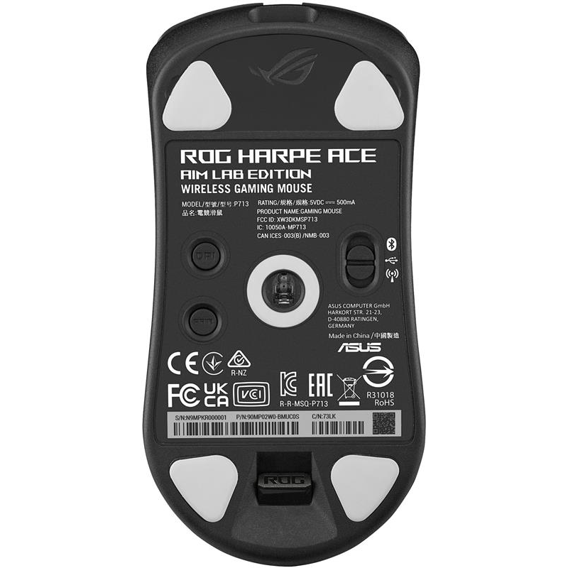 Миша бездротова Asus ROG Harpe Ace Aim Lab Edition Black (90MP02W0-BMUA00)