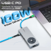 USB-хаб Promate ComandHub-Pro USB Type-C Grey