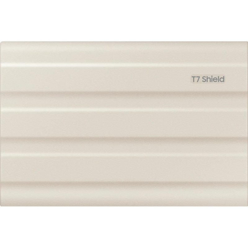 Накопичувач зовнішній SSD 2.5“ USB 1.0TB Samsung T7 Shield Beige (MU-PE1T0K/EU)