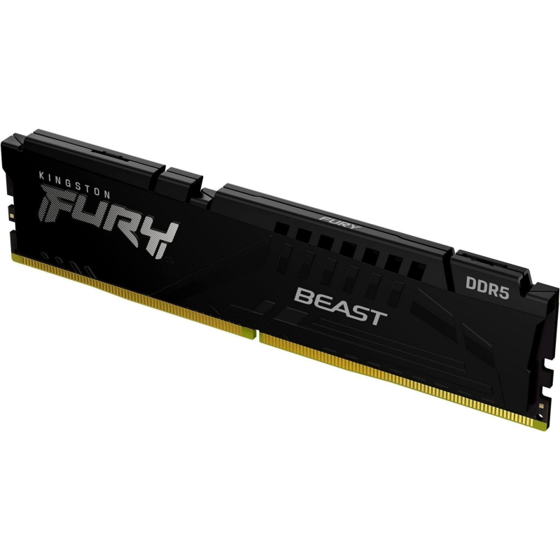 Модуль пам`ятi DDR5 32GB/6000 Kingston Fury Beast Black (KF560C36BBE-32)