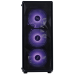 Корпус 1stPlayer FD3-M-BK-4F7 Black без БЖ