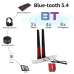 Бездротовий адаптер Fenvi FV-BE200NG Wi-Fi 7, Bluetooth 5.4 Adapter, Tri-band 2.4G/5G/6GHz