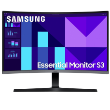 Монiтор Samsung 27“ Essential S3 S27D390G (LS27D390GAIXCI) VA Black Curved 100Hz