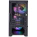 Корпус 1stPlayer H2-BK-4F7 Black без БЖ