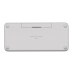 Клавiатура Logitech Pebble Keys 2 K380s White (920-011852)