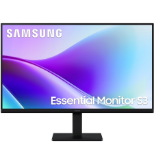 Монiтор Samsung 27“ Essential S3 LS27F320 (LS27F320GAIXCI) IPS Black 120Hz
