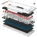 Клавіатура GamePro MK160B Red з Hot-Swap RGB Black