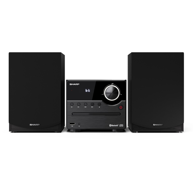 Мікросистема Sharp Micro Sound System Black (XL-B512(BK))
