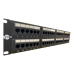 Патч-панель ATcom P5148 19“ 48хRJ-45 UTP 2U cat.5е