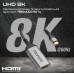 Адаптер Promate MediaLink-8K USB Type-C - HDMI (M/F) Grey