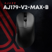 Миша бездротова Ajazz AJ179 V2 Max Black (AJ179-V2-MAX-B)