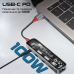 USB-хаб Promate TransHub-Lite USB Type-C Grey