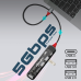 USB-хаб Promate TransHub-Lite USB Type-C Grey