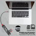 USB-хаб Promate TransHub-Lite USB Type-C Grey